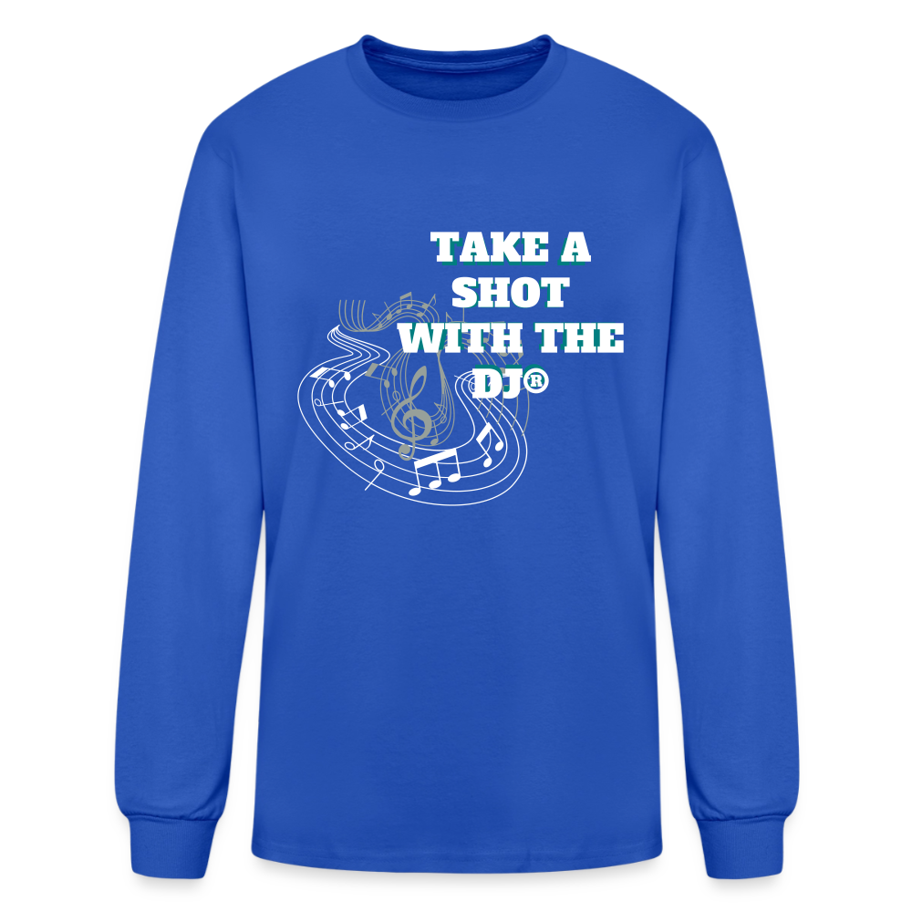 TAKE SHOT WITH THE DJ ™ - royal blue
