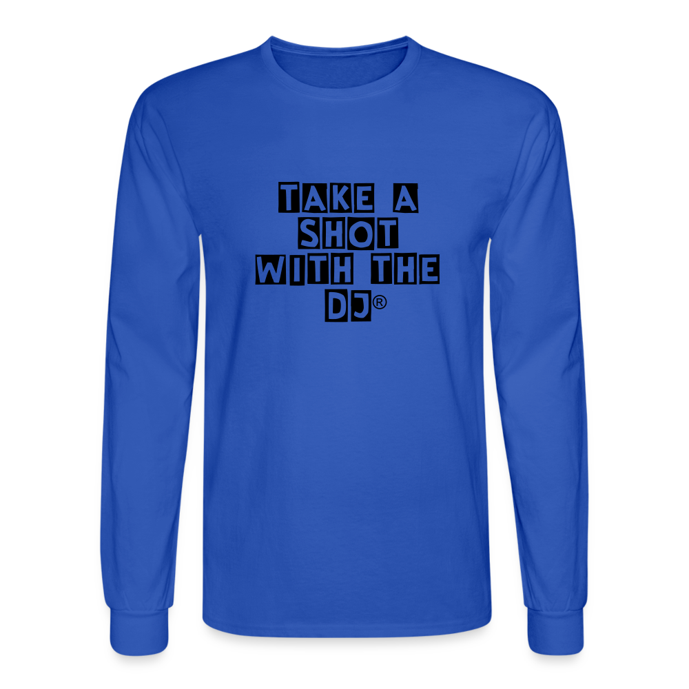 TAKE A SHOT WITH THE DJ™ Classic - royal blue