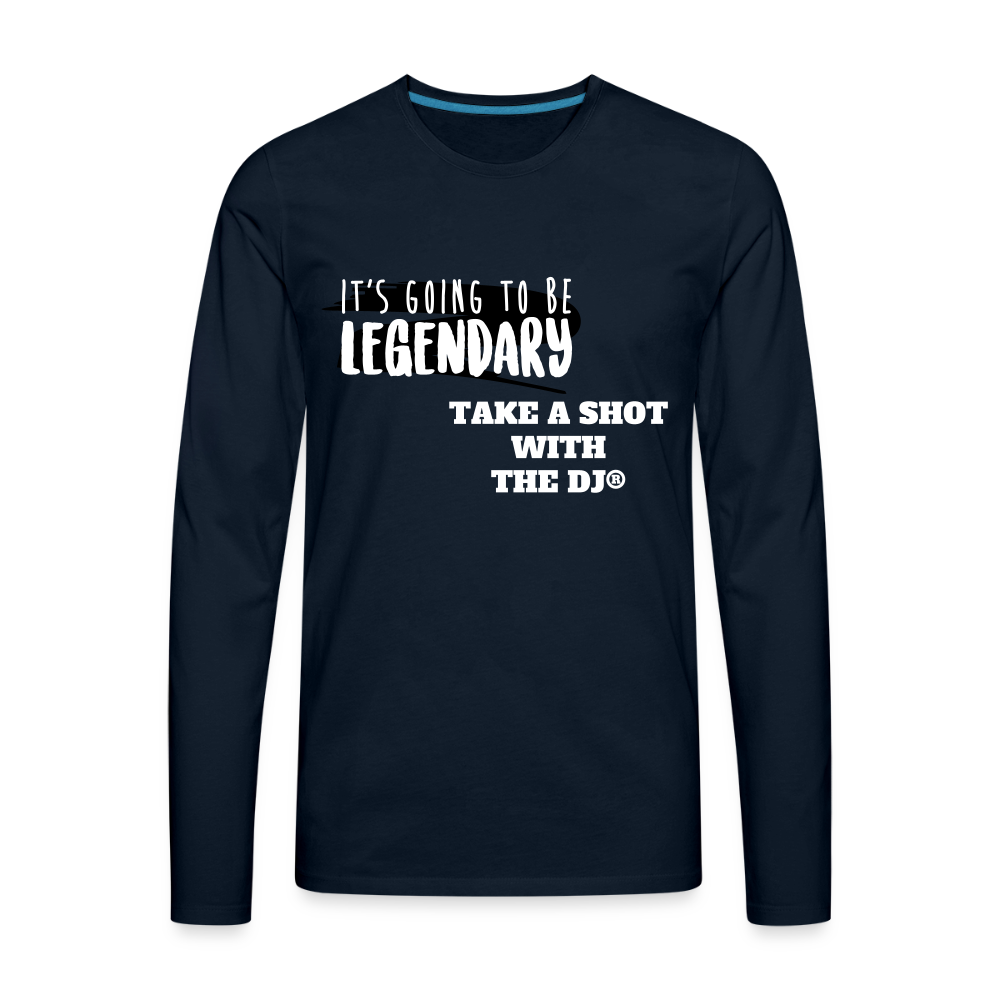 Take a Shot with the Dj Legendary - deep navy