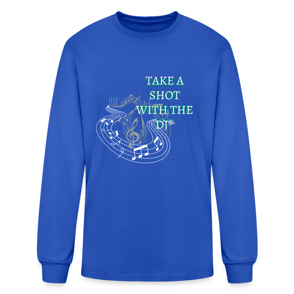 TAKE SHOT WITH THE DJ ™ - royal blue