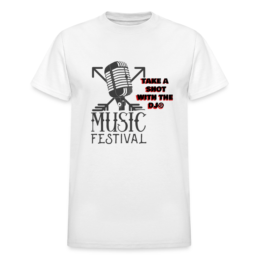 TAKE A SHOT WITH THE DJ® Festival - white