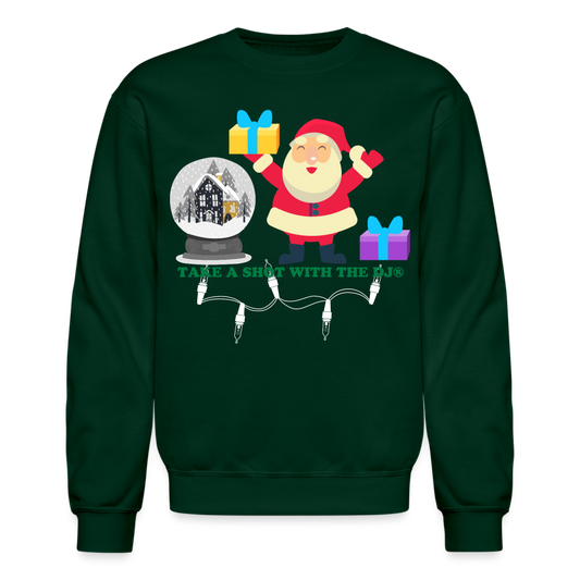 TAKE A SHOT WITH THE DJ™ Ugly Sweater - forest green