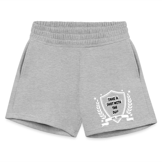 TAKE A SHOT WITH THE DJ™ Ladies Boy Shorts - heather gray