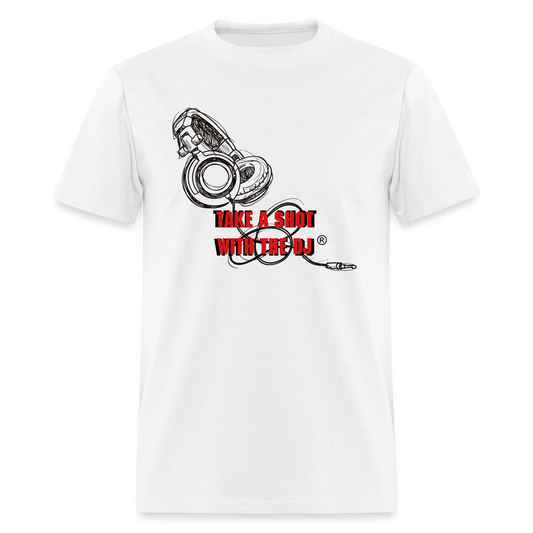 TAKE A SHOT WITH THE DJ™ TMH DESIGN - white